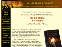 Tablet Screenshot of firemenbooks.com